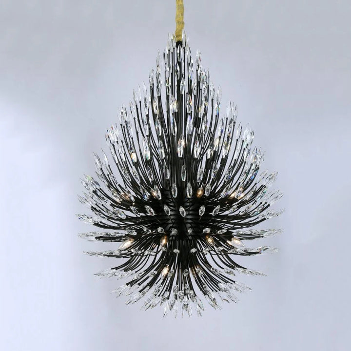Levi Starburst Crystal Sputnik Chandelier