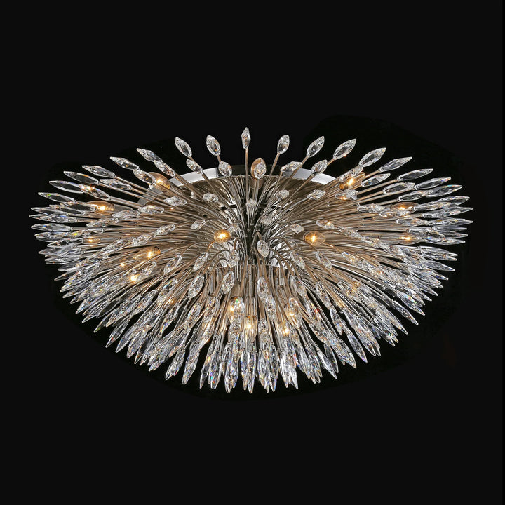 Levi Starburst Crystal Sputnik Flushmount