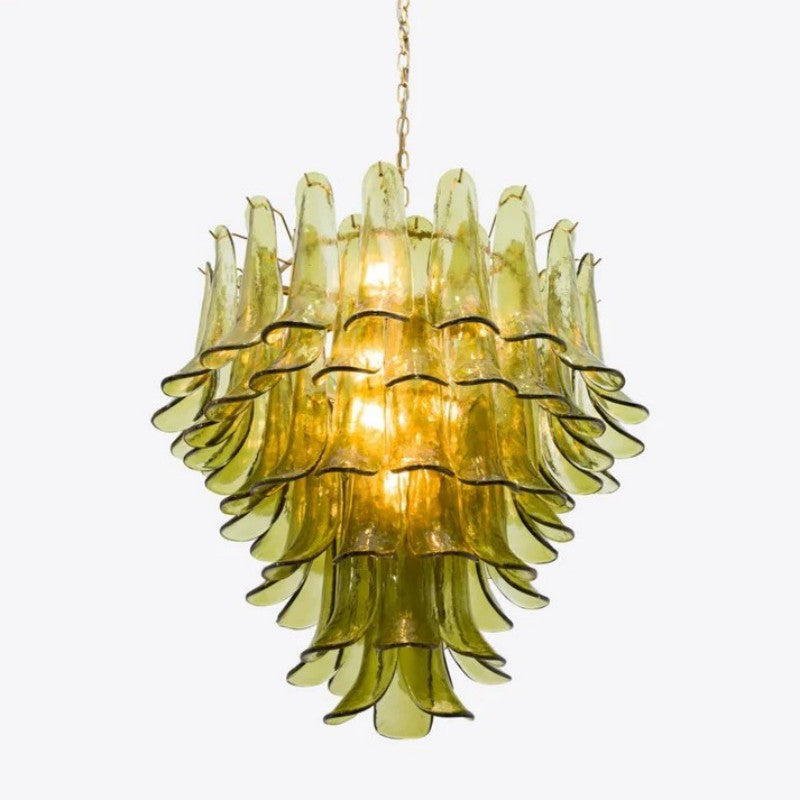 Murino Green Petalo Chandelier