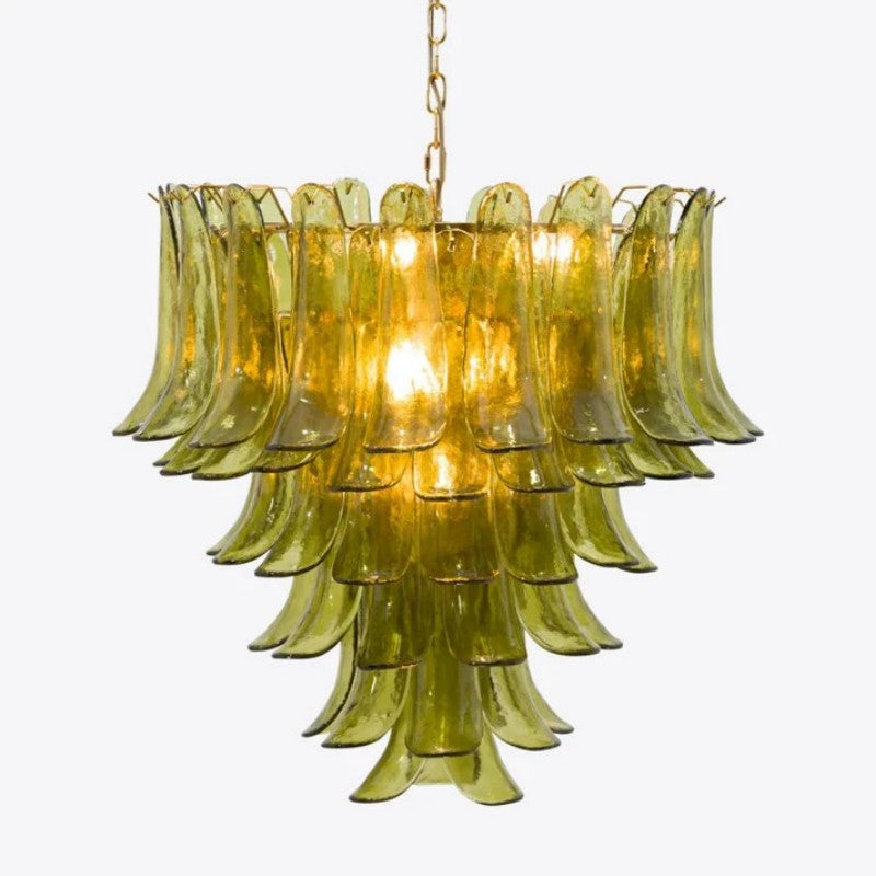 Murino Green Petalo Chandelier