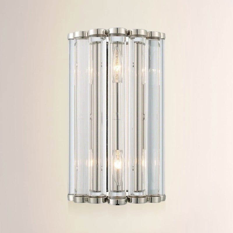 Lubby Langdon for Crystorama Elliot 2 Light Sconce