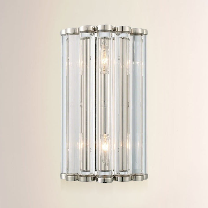 Lubby Langdon for Crystorama Elliot 2 Light Sconce