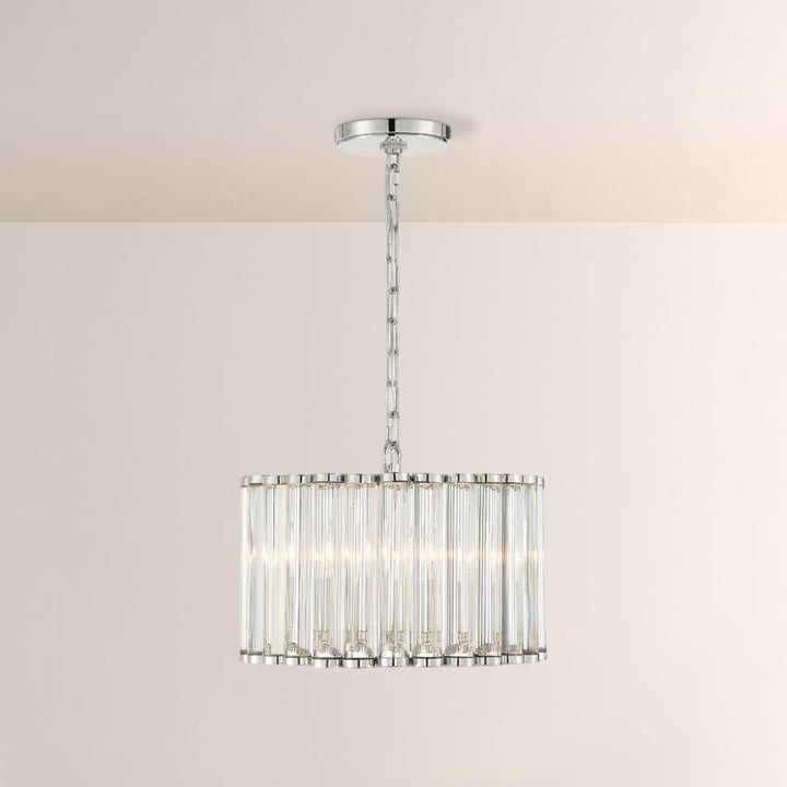 Lubby Langdon for Crystorama Elliot 4/6 Light Chandelier