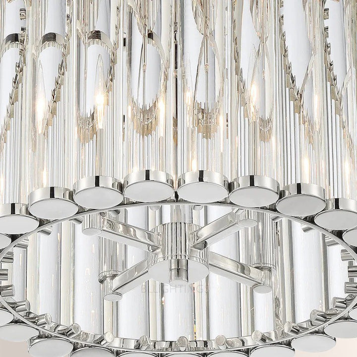 Lubby Langdon for Crystorama Elliot 4 Light Semi Flush Mount