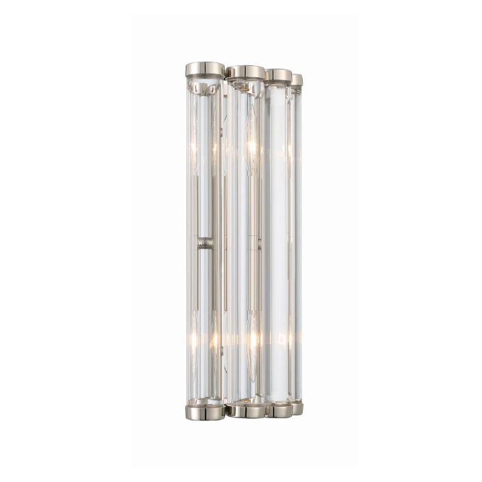 Lubby Langdon for Crystorama Elliot 2 Light Sconce