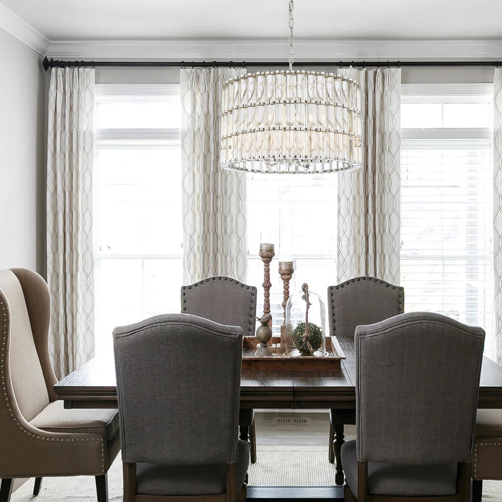 Lubby Langdon for Crystorama Elliot 4/6 Light Chandelier