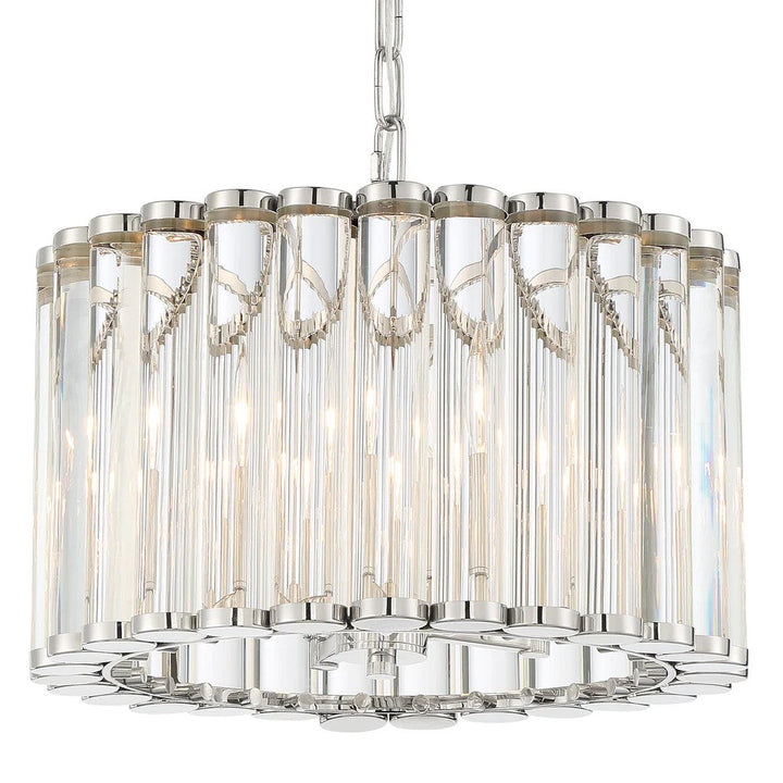 Lubby Langdon for Crystorama Elliot 4/6 Light Chandelier