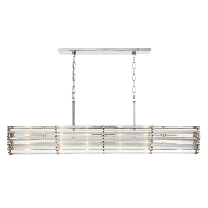 Lubby Langdon for Crystorama Elliot 6 Light Chandelier 48"W