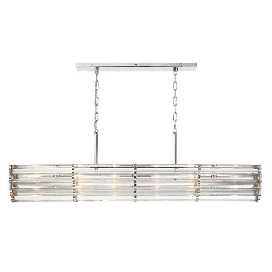 Lubby Langdon for Crystorama Elliot 6 Light Chandelier 48"W