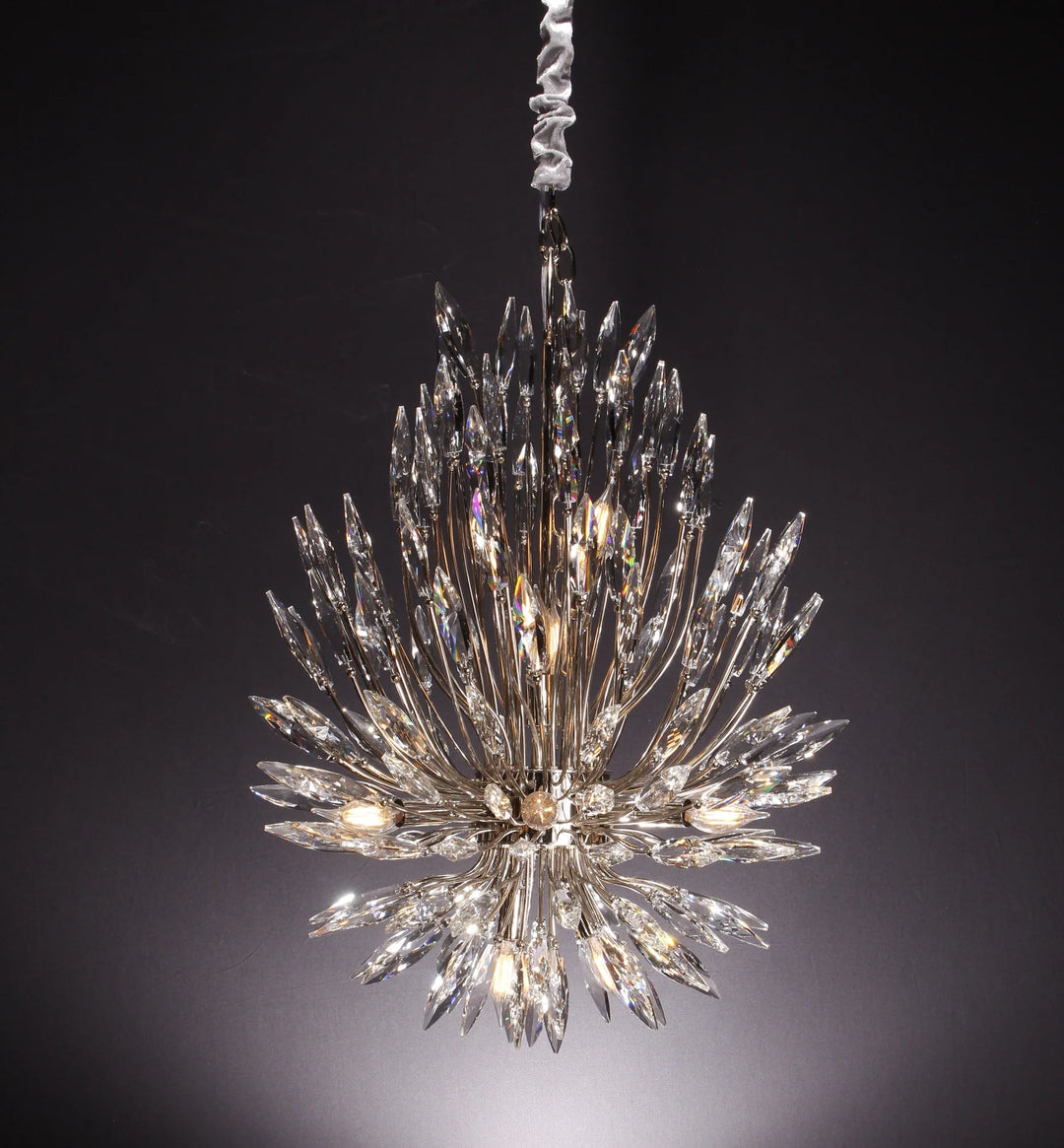 Levi Starburst Crystal Sputnik Chandelier
