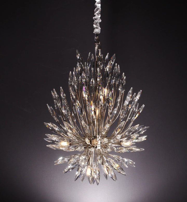 Levi Starburst Crystal Sputnik Chandelier