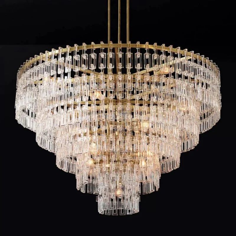 Maggie 5-Tier Round Chandelier 60"