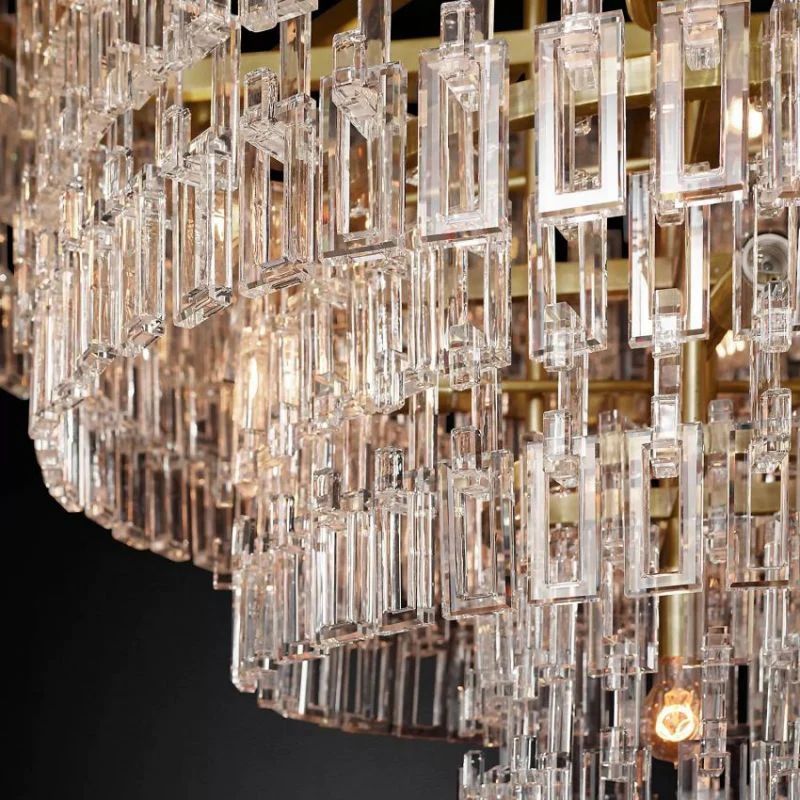 Maggie 5-Tier Round Chandelier 60"