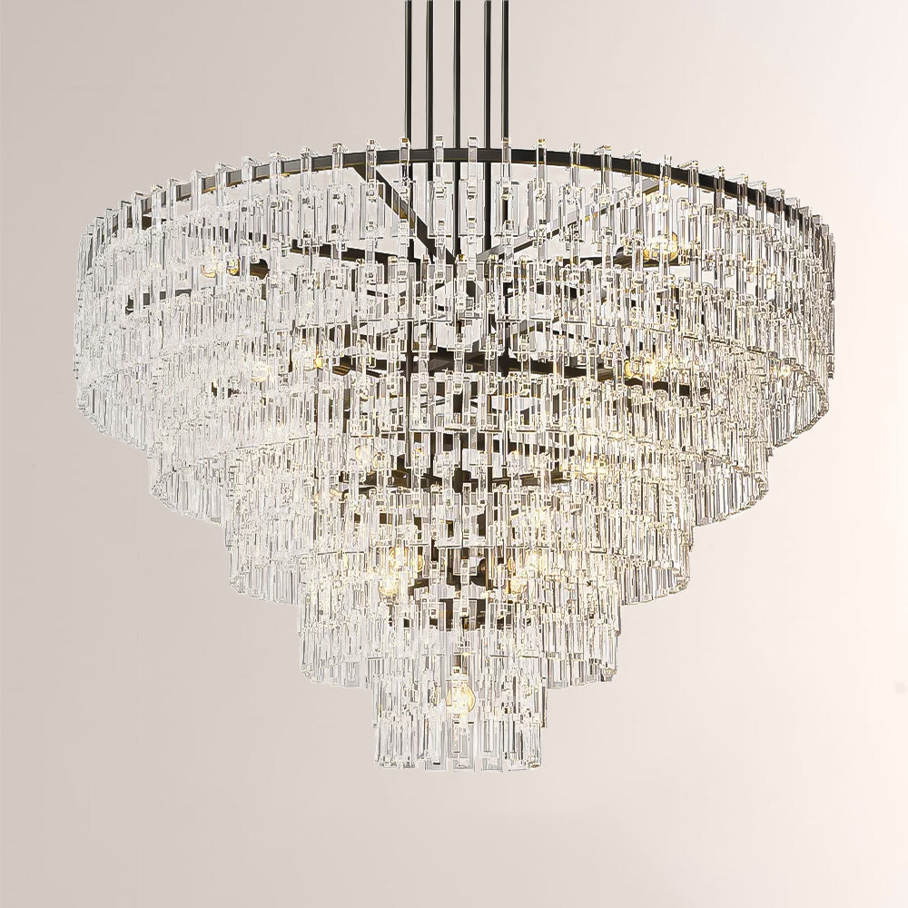 Maggie 5-Tier Round Chandelier 60"
