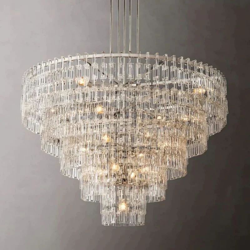 Maggie 5-Tier Round Chandelier 60"