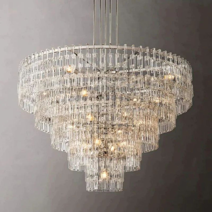 Maggie 5-Tier Round Chandelier 60"