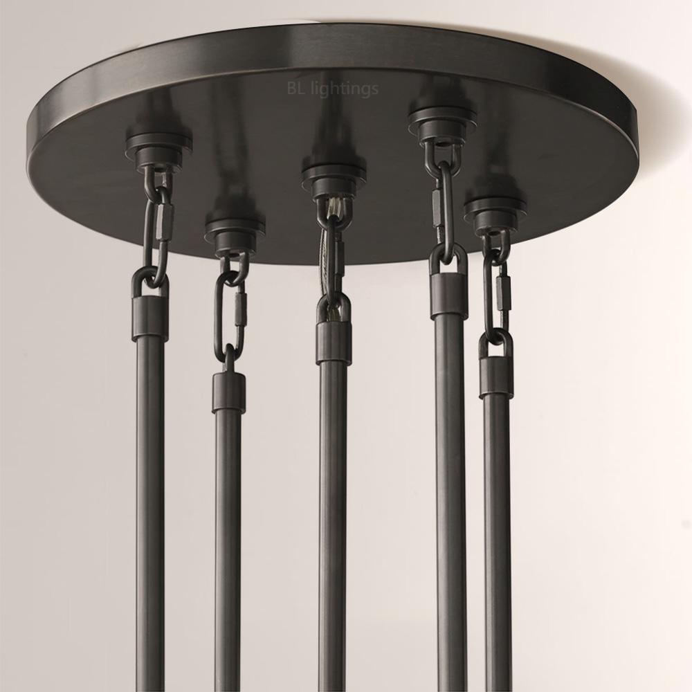 Maggie 5-Tier Round Chandelier 60"