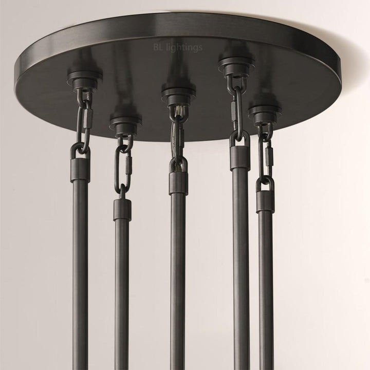 Maggie 5-Tier Round Chandelier 60"