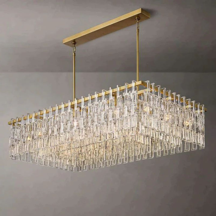 Maggie Rectangular Chandelier 60"