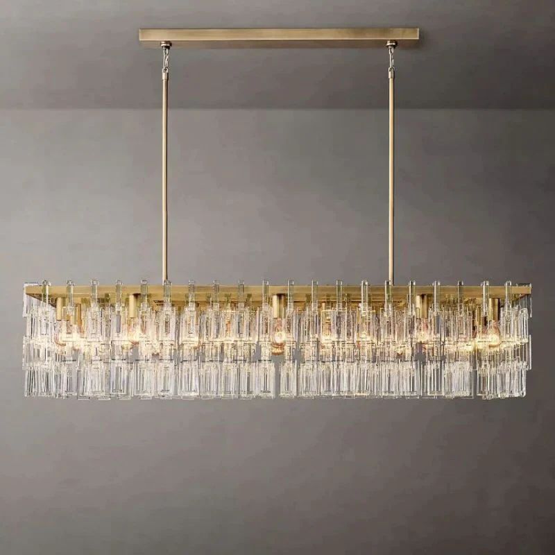 Maggie Rectangular Chandelier 60"
