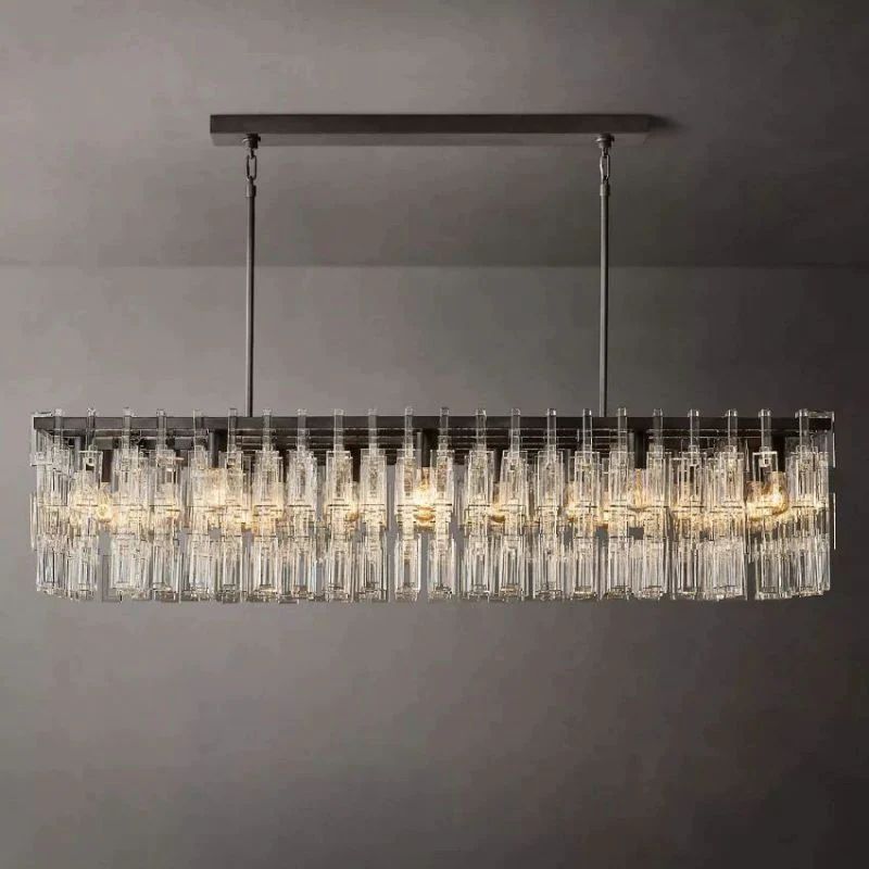Maggie Rectangular Chandelier 60"
