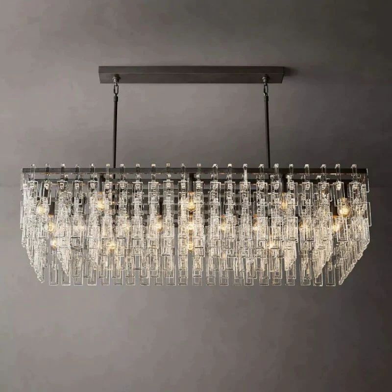 Maggie Rectangular Chandelier 60"