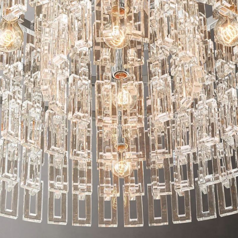 Maggie Round  Living Room Chandelier 60"
