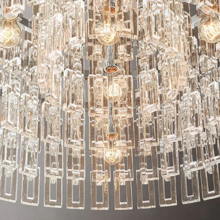 Maggie Round  Living Room Chandelier 60"