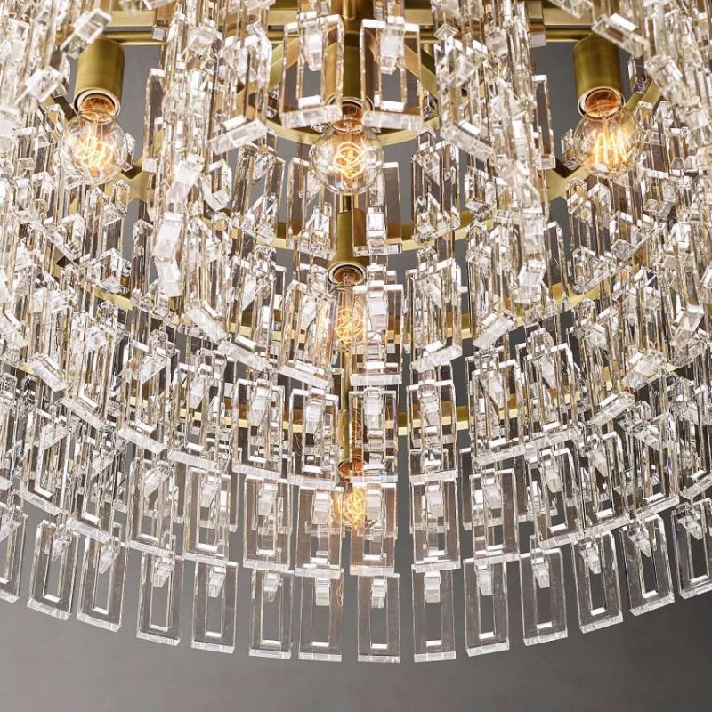 Maggie Round  Living Room Chandelier 60"