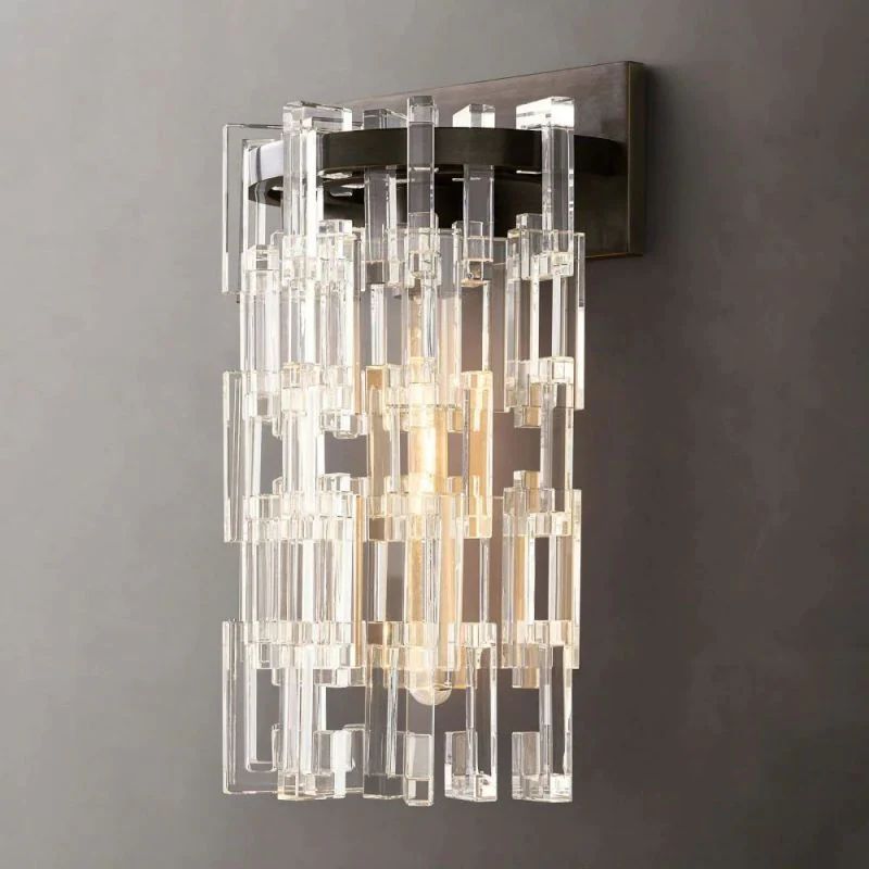 Maggie Round Wall Sconce 17"H