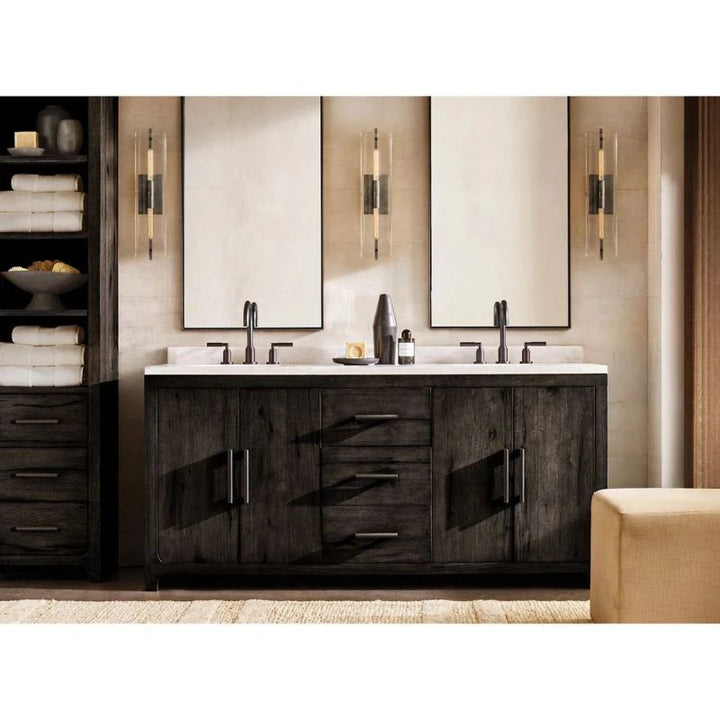 Marbuzen Linear Bathroom Sconce 25"
