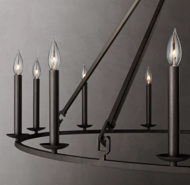 Marcus Openwork Round Chandelier 50"