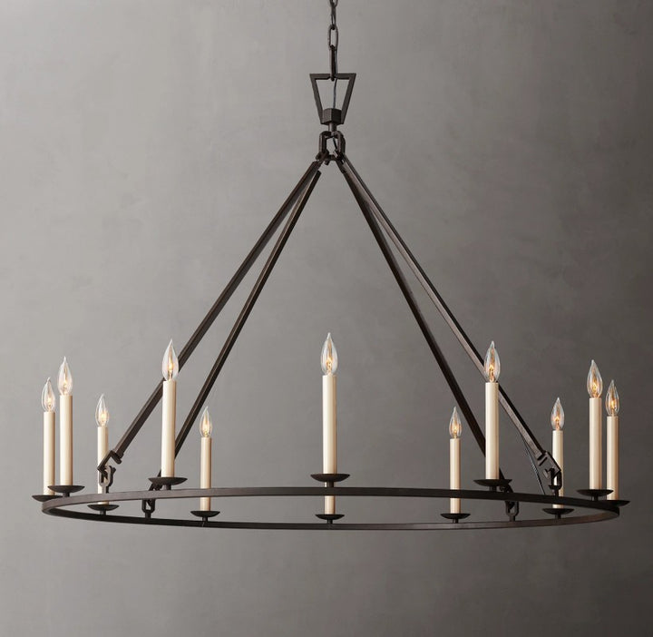 Marcus Openwork Round Chandelier 50"