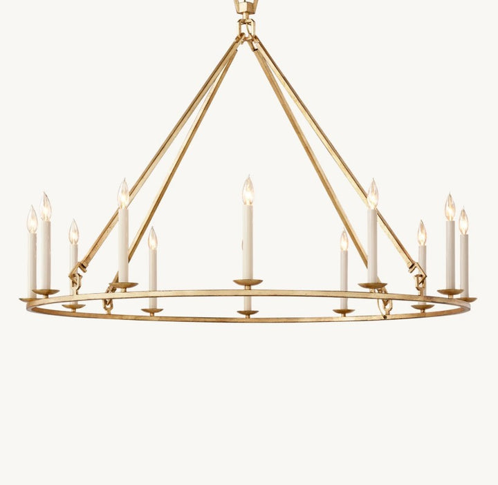 Marcus Openwork Round Chandelier 50"