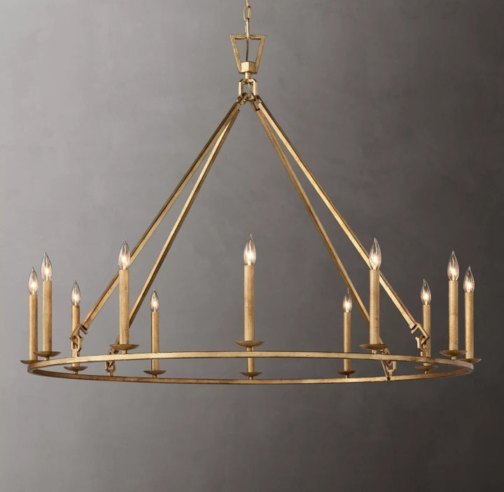 Marcus Openwork Round Chandelier 50"