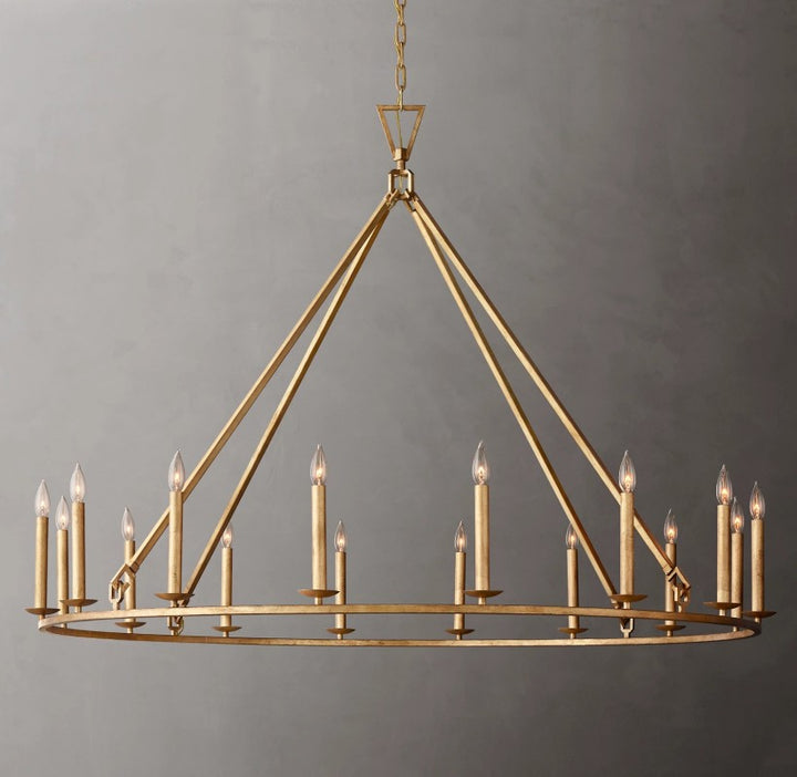 Marcus Openwork Round Chandelier 60"