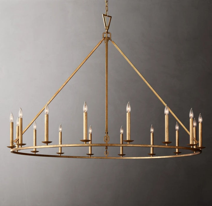 Marcus Openwork Round Chandelier 60"