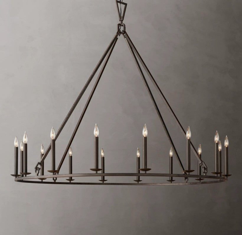 Marcus Openwork Round Chandelier 60"