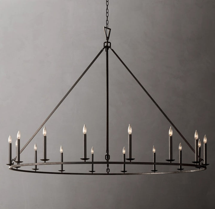 Marcus Openwork Round Chandelier 72"