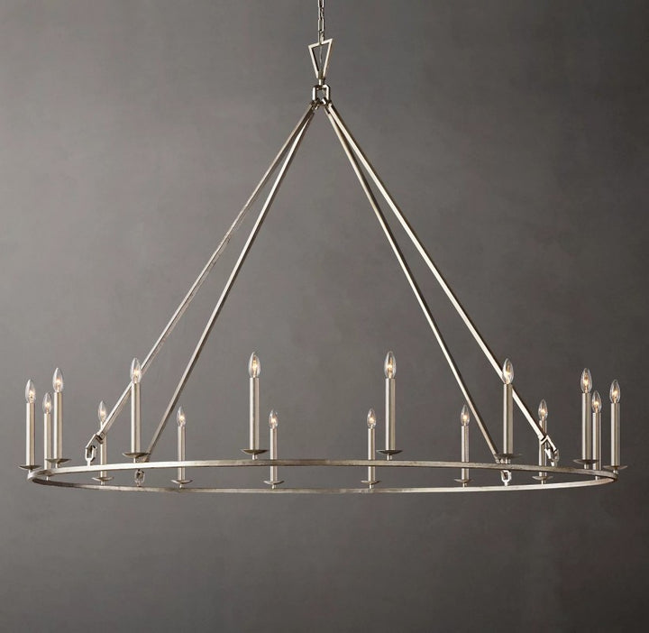 Marcus Openwork Round Chandelier 72"