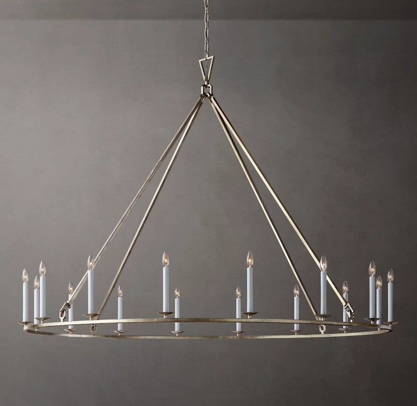Marcus Openwork Round Chandelier 72"