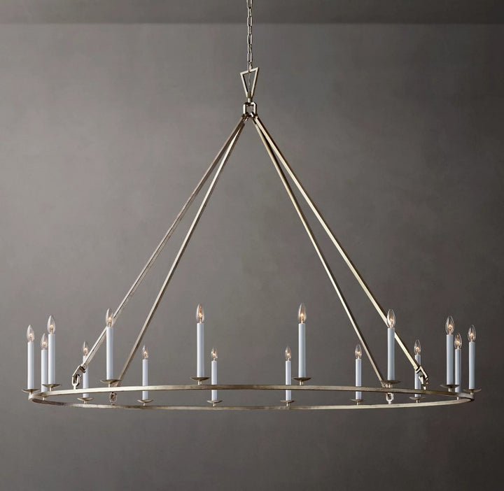 Marcus Openwork Round Chandelier 72"