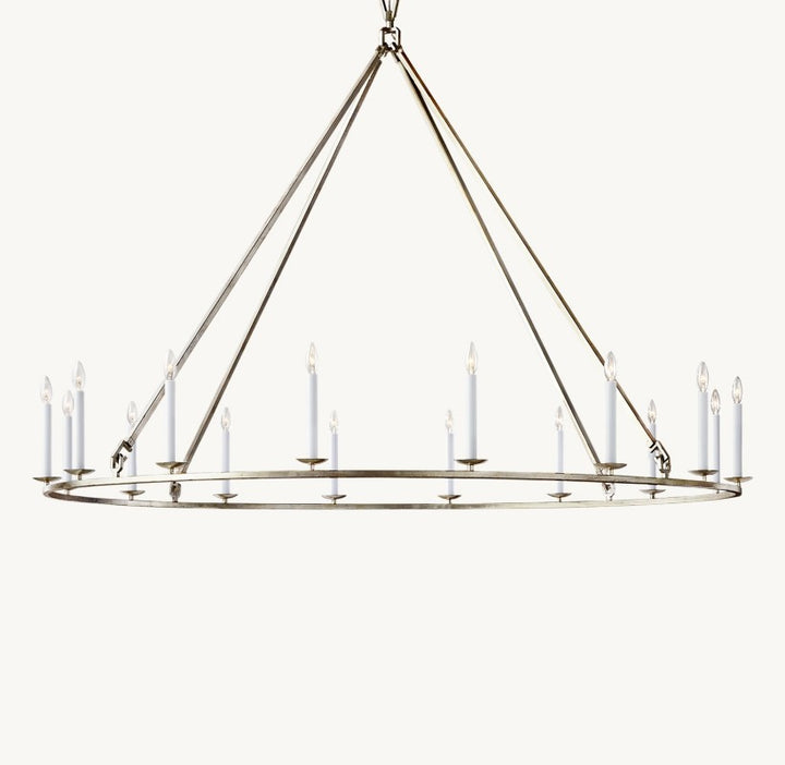 Marcus Openwork Round Chandelier 72"