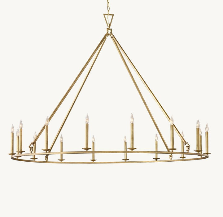 Marcus Openwork Round Chandelier 72"