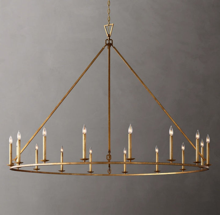 Marcus Openwork Round Chandelier 72"