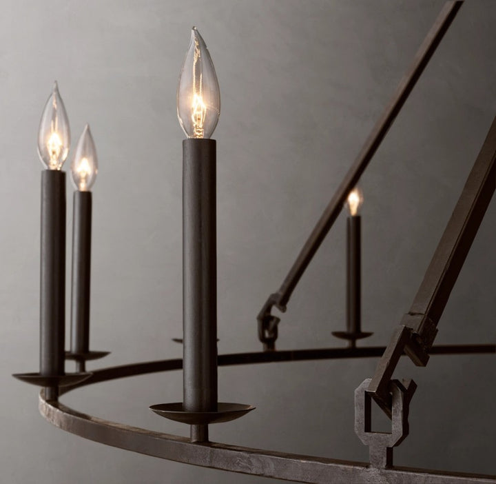 Marcus Openwork Round Chandelier 72"