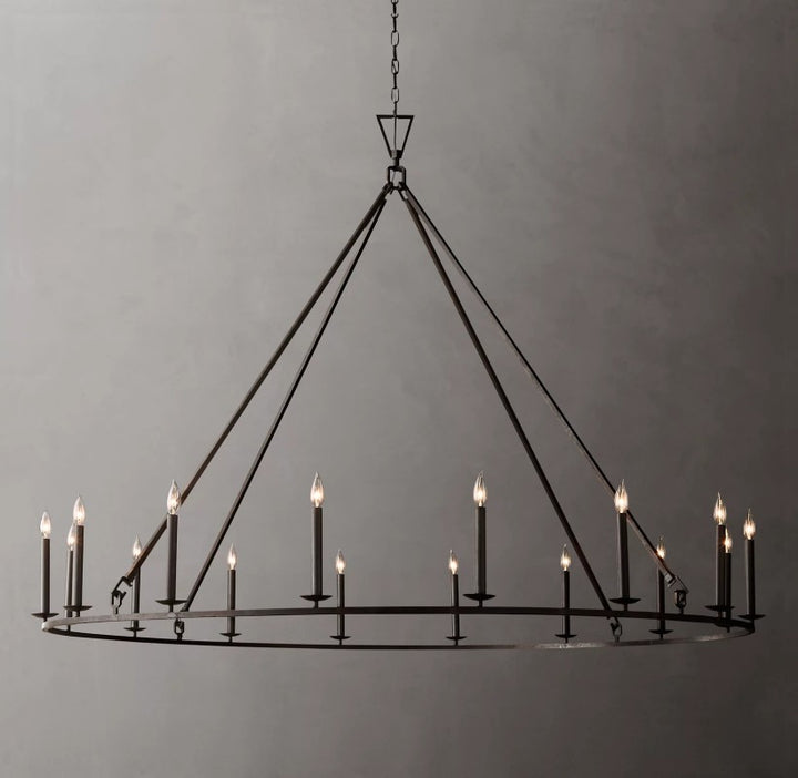 Marcus Openwork Round Chandelier 72"