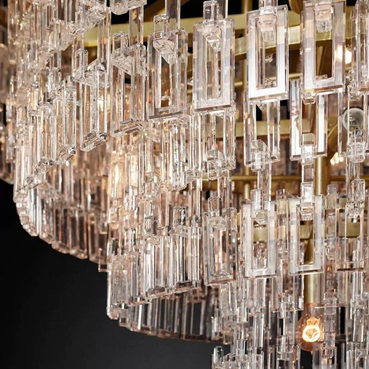 Marigna 3-Tier Round Chandelier 36"