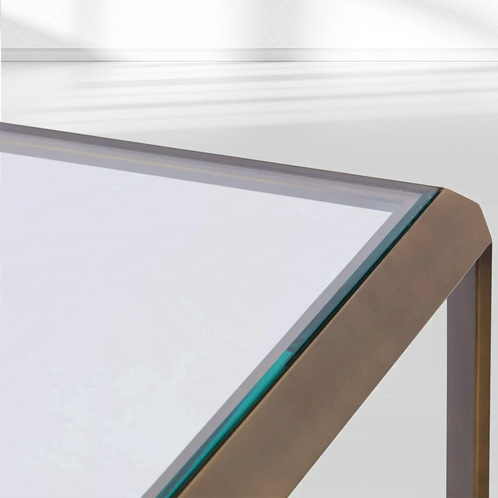 Maxic Glass Console Table