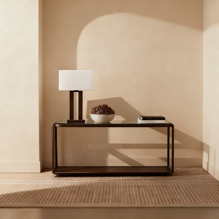 Maxic Glass Console Table